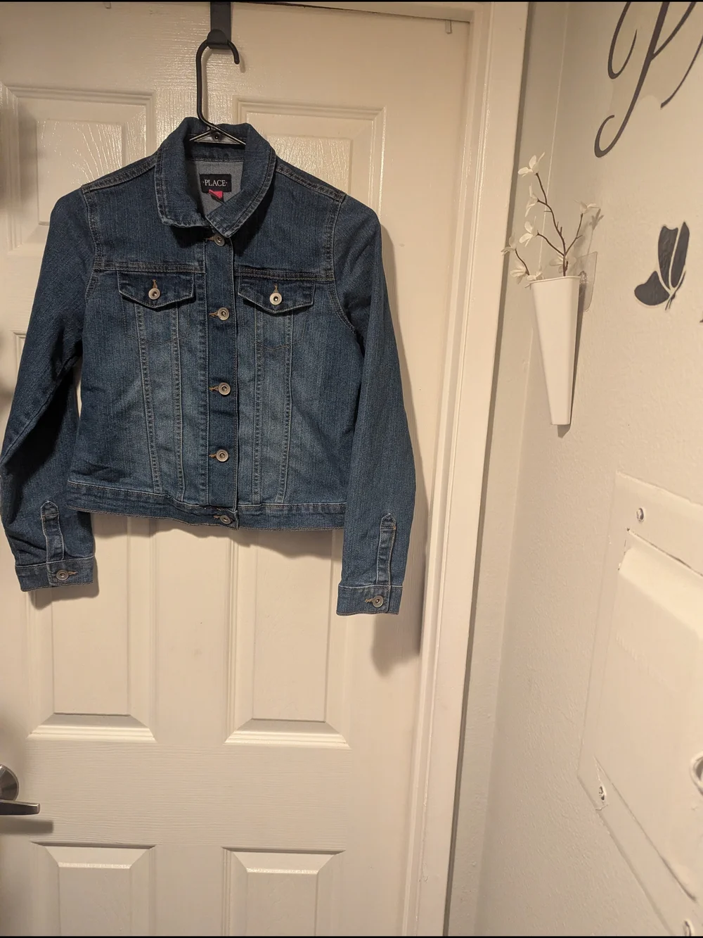 The Children's Place Classic Blue Denim Jacket for Girls